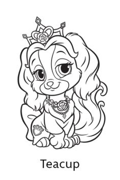 Free Coloring Page Featuring Lacy From Disney's Princess Palace 236x354 Free Coloring Page Featuring Lacy From Disney's Princess Palace