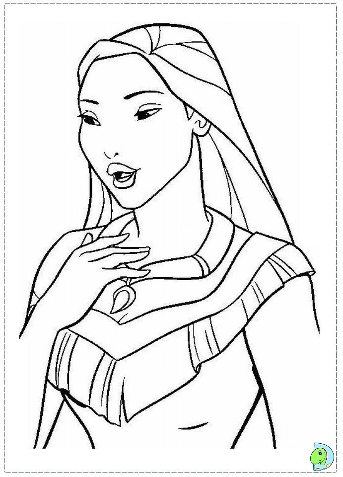 Pocahontas Coloring Page 691x960 Pocahontas Coloring Page