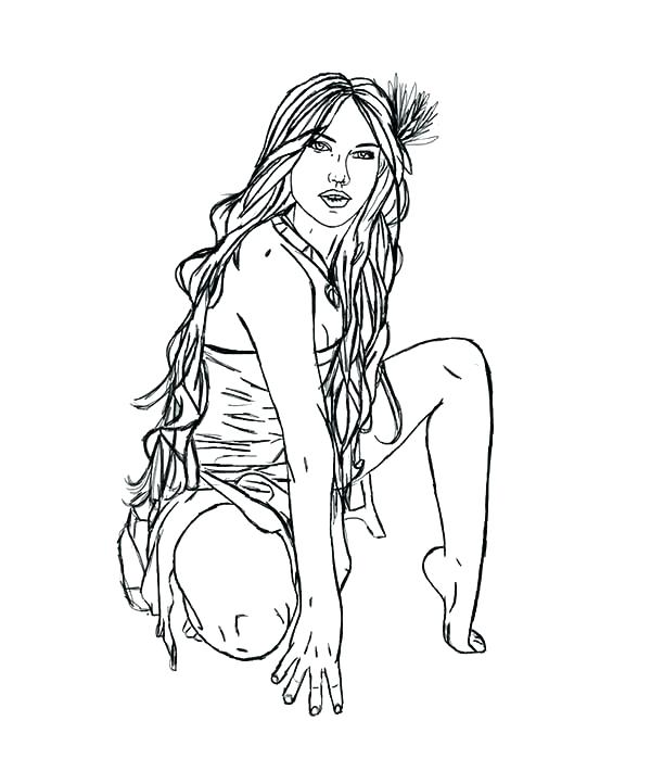 Pocahontas Coloring Pages 600x722 Pocahontas Coloring Pages