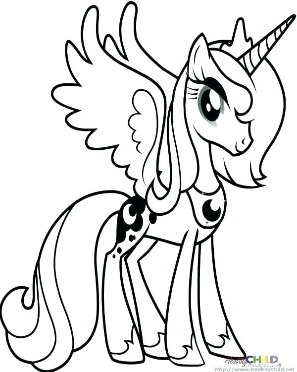 My Little Pony Princess Coloring Pages My Little Pony Coloring 600x750 My Little Pony Princess Coloring Pages My Little Pony Coloring