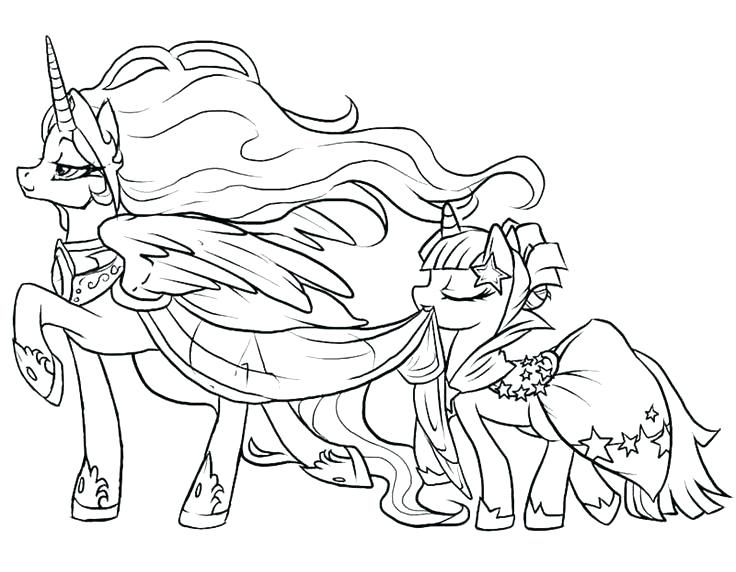 Princess And Pony Coloring Pages 736x572 Princess And Pony Coloring Pages