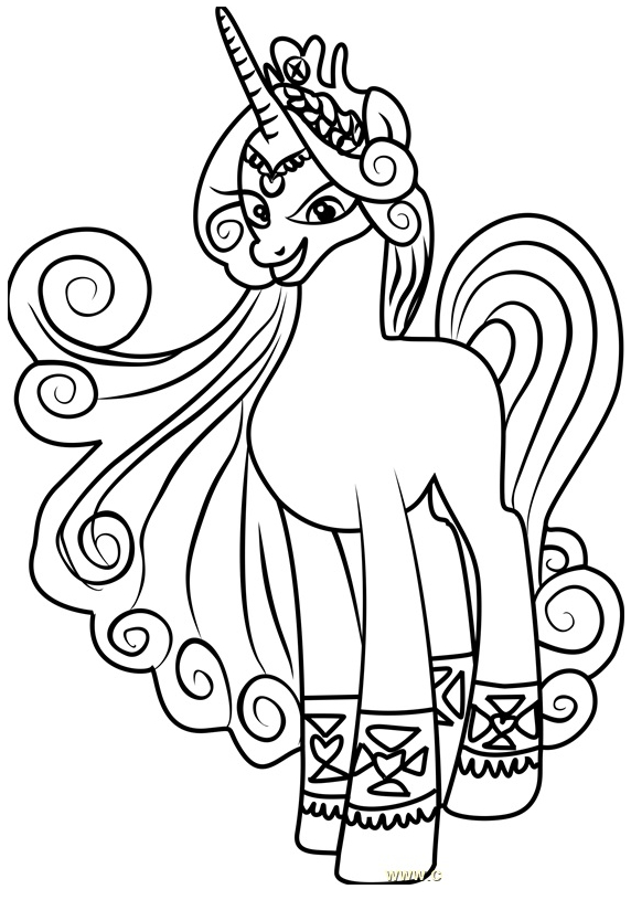 My Little Pony Coloring Pages 572x834 My Little Pony Coloring Pages