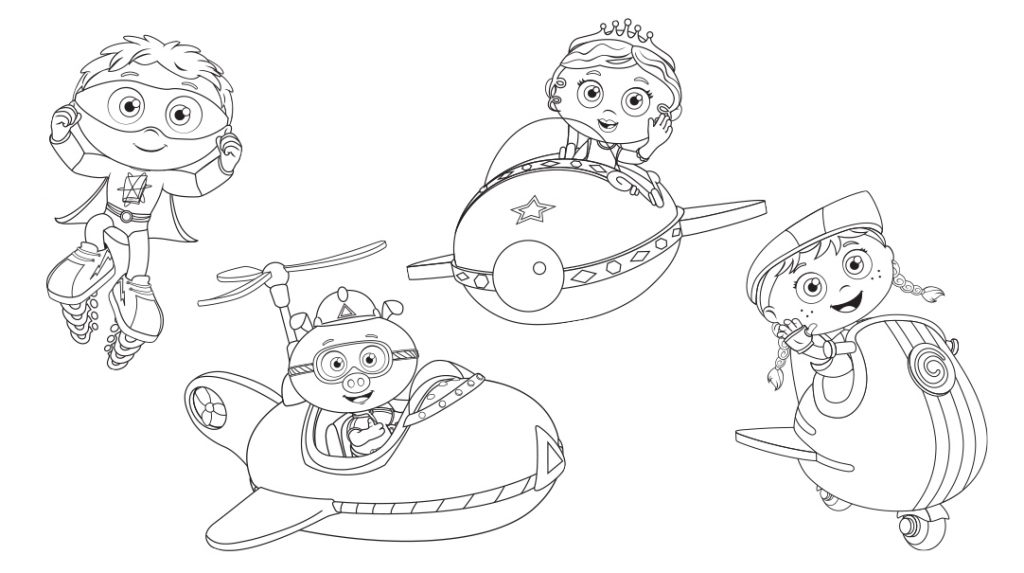 1024x573 Princess Presto Coloring Pages