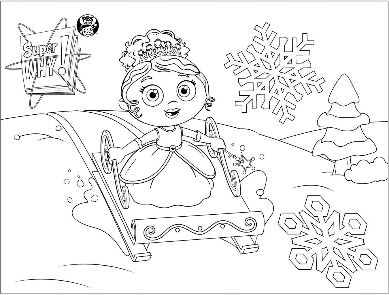 1350x1024 Super Why Coloring Pages