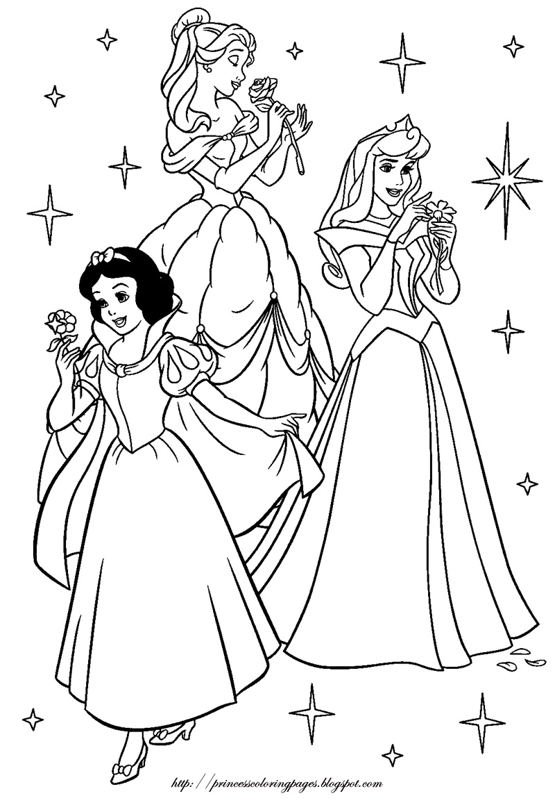 800x1159 Easy Printable Pictures Of Princesses To Color 7 Coloring Pages
