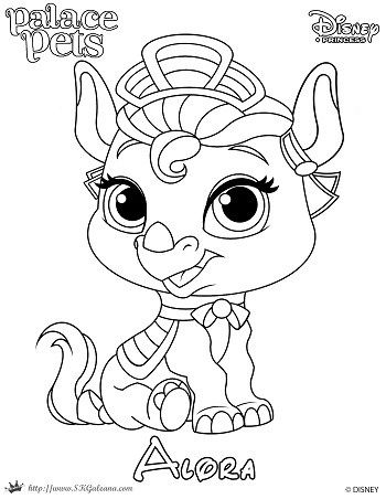 Princess Palace Pet Coloring Page Of Alora Palace Pets, Palace 350x452 Princess Palace Pet Coloring Page Of Alora Palace Pets, Palace