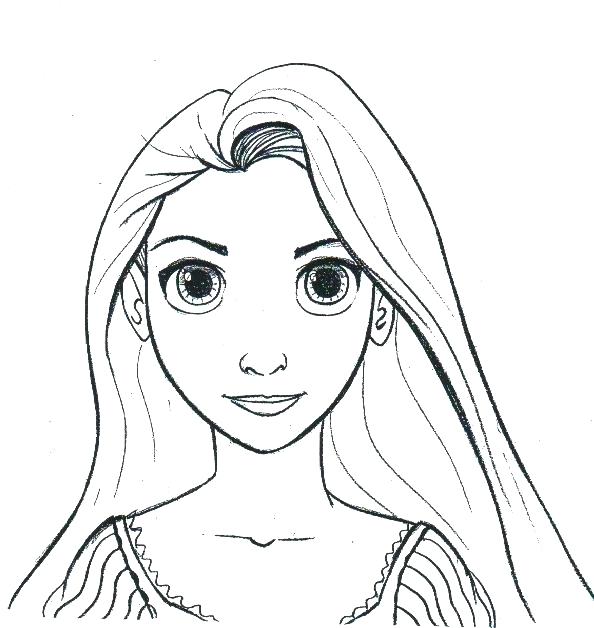 Rapunzel Coloring Pages For Coloring Kids Coloring Baby Coloring 594x628 Rapunzel Coloring Pages For Coloring Kids Coloring Baby Coloring