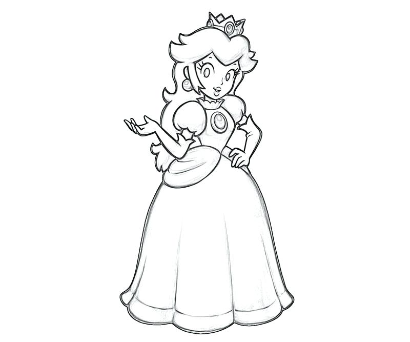 Rosalina Coloring Pages Princess Peach Coloring Pages Peach Daisy 800x667 Rosalina Coloring Pages Princess Peach Coloring Pages Peach Daisy