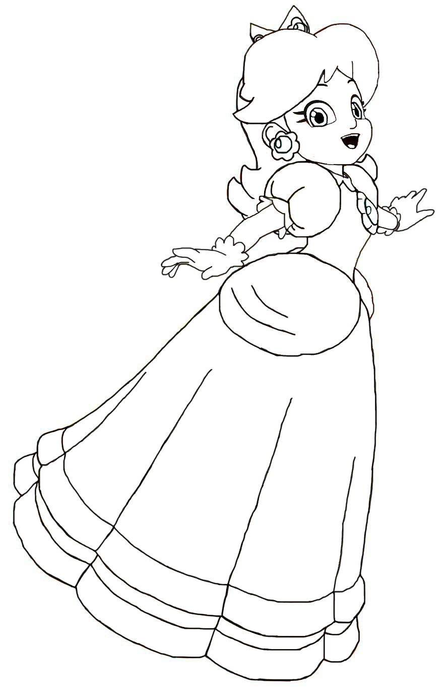 Rosalina Peach And Daisy Coloring Pages 334436 Princess 885x1371 Rosalina Peach And Daisy Coloring Pages 334436 Princess