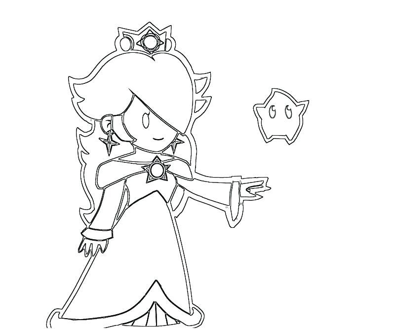 Coloring Princess Rosalina Coloring Pages Peach And Daisy 800x667 Coloring Princess Rosalina Coloring Pages Peach And Daisy