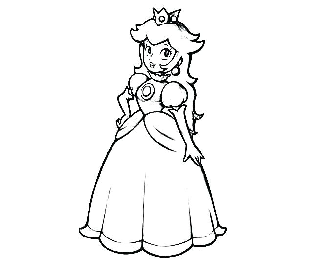 Princess Rosalina Coloring Pages at GetColorings.com | Free printable ...