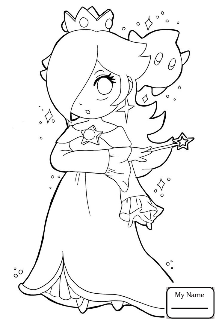Mario Bros Rosalina Coloring Page Free Printable Pages 731x1078 Mario Bros Rosalina Coloring Page Free Printable Pages