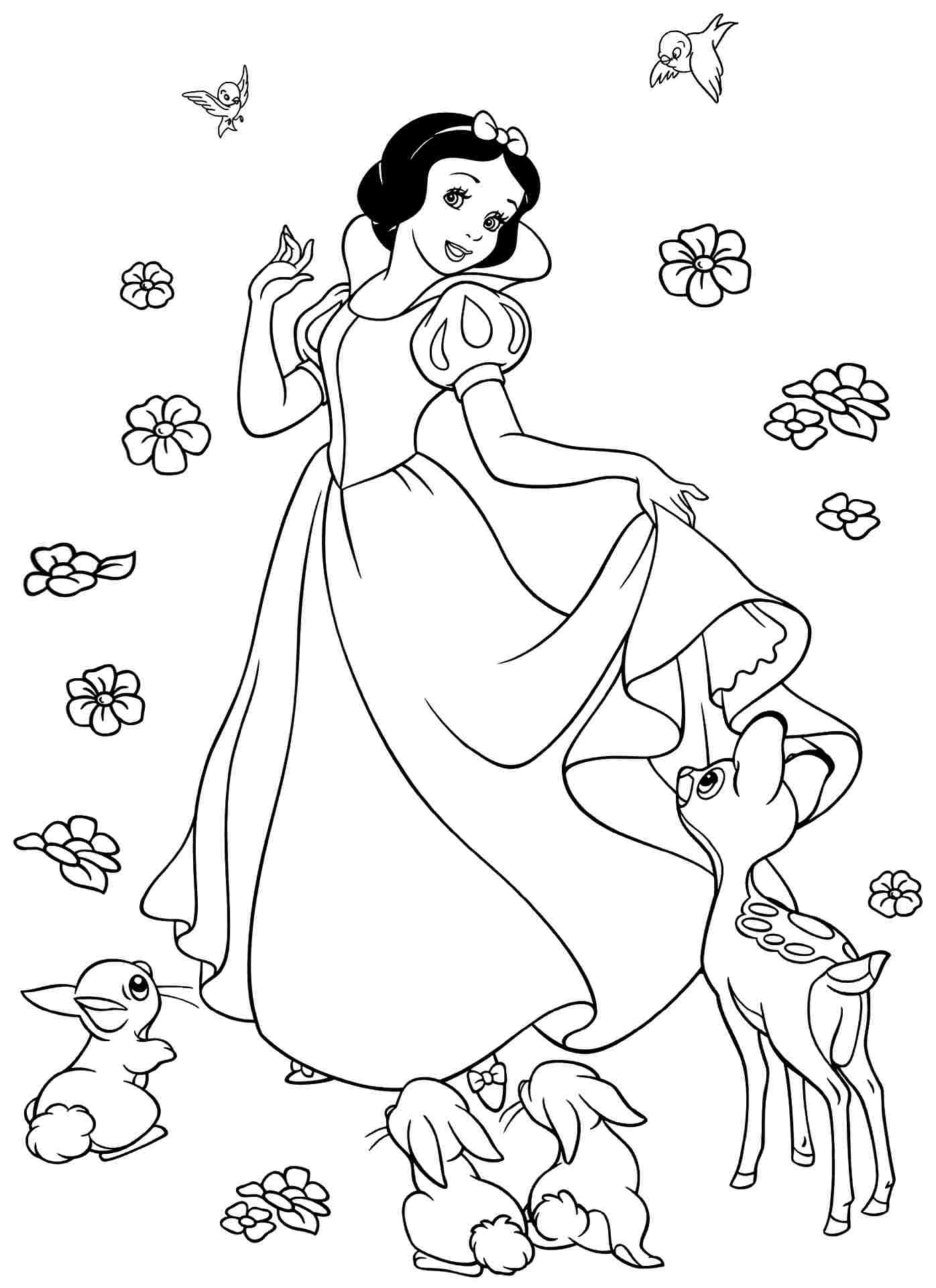 1396x1920 Disney Princess Coloring Fabulous White Coloring Pages