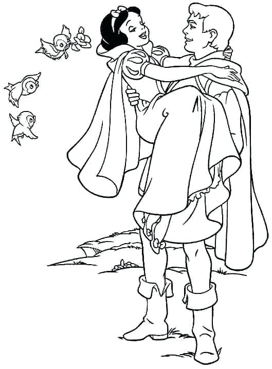 529x718 Disney Snow White Coloring Pages Printable Princess Snow White