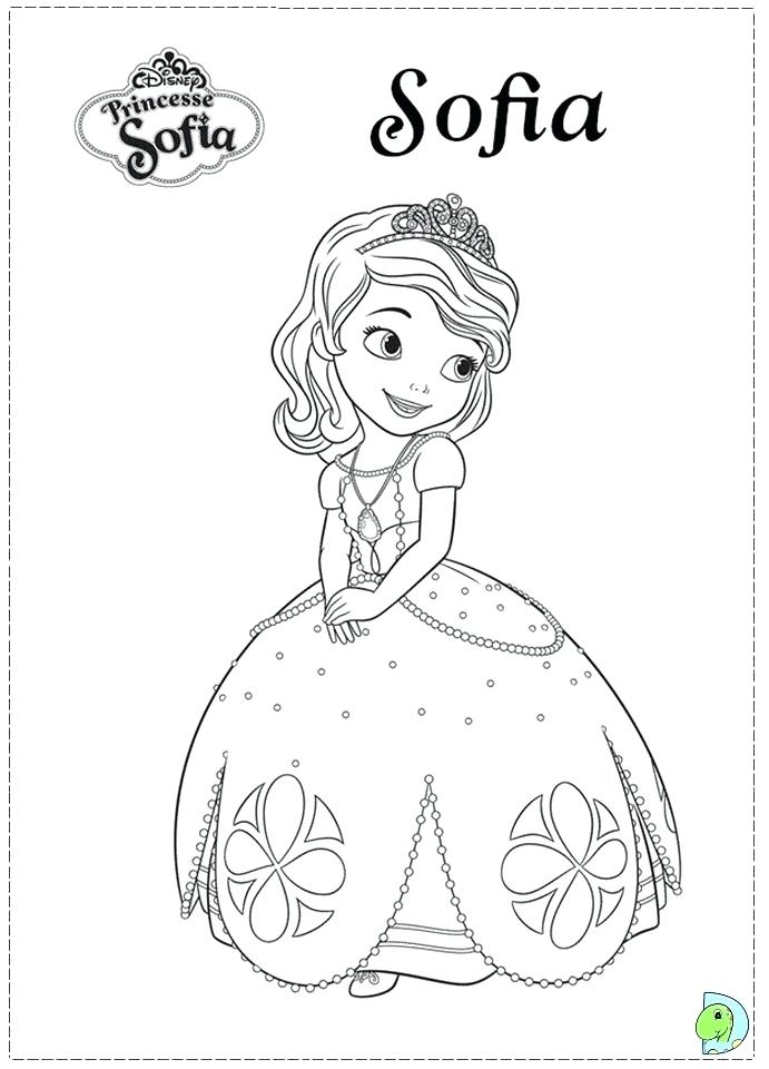 691x960 Sofia The First Coloring Pages Printable The First Coloring Pages