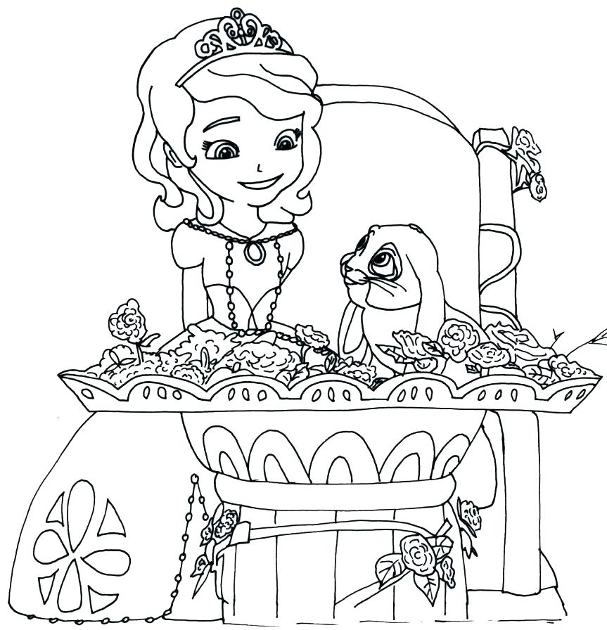 863x896 Sofia The First Coloring Sheet Brexitbook.club