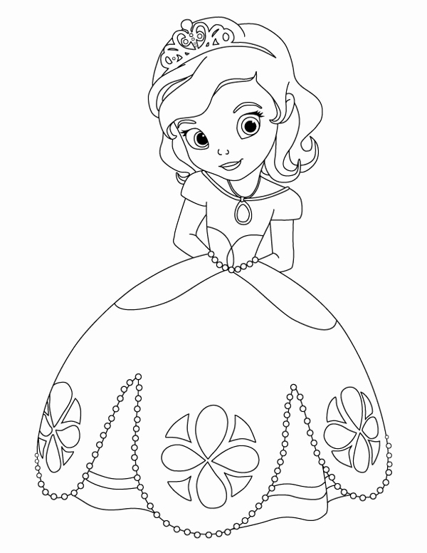 600x776 Princess Sofia Coloring Pages Images Awesome Princess Sofia
