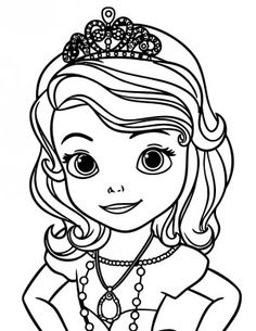 236x305 Disney Tangled Coloring Pages Printable Princess Sofia And Pets
