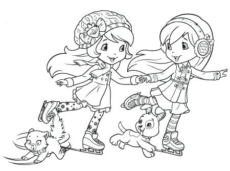 450x334 Strawberry Shortcake Berryfest Princess Coloring Pages Var Alt Not
