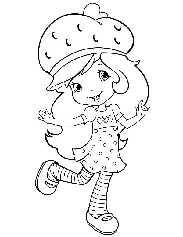 Princess Strawberry Shortcake Coloring Pages at GetColorings.com | Free ...