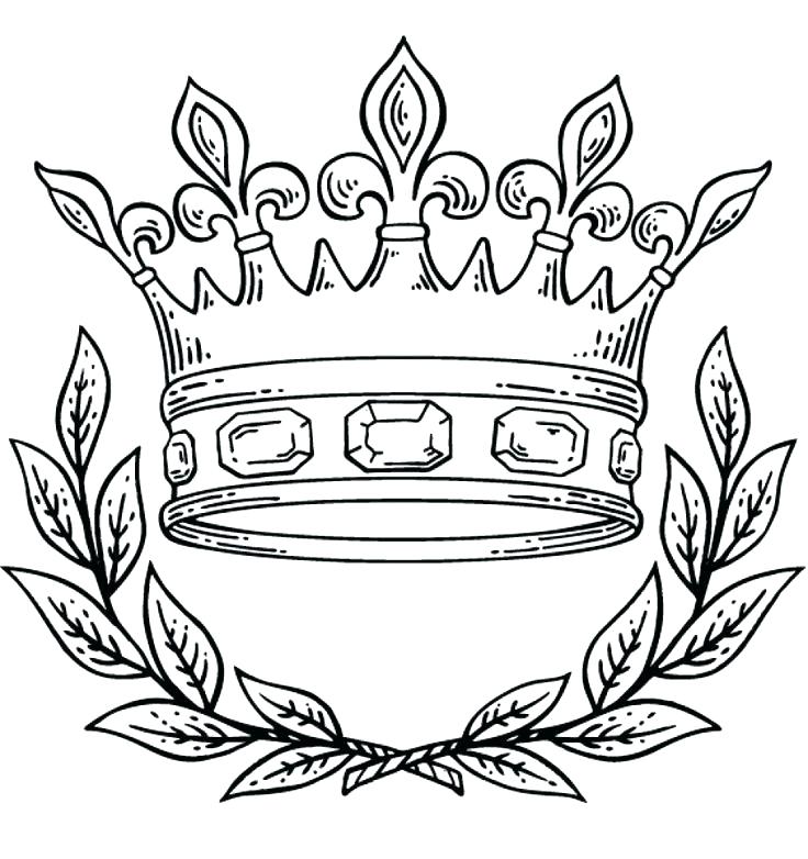 Tiara Coloring Page Crown Coloring Page Crown King Queen Coloring 736x782 Tiara Coloring Page Crown Coloring Page Crown King Queen Coloring