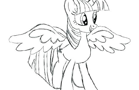469x304 Twilight Coloring Pages My Little Pony Coloring Pages Twilight