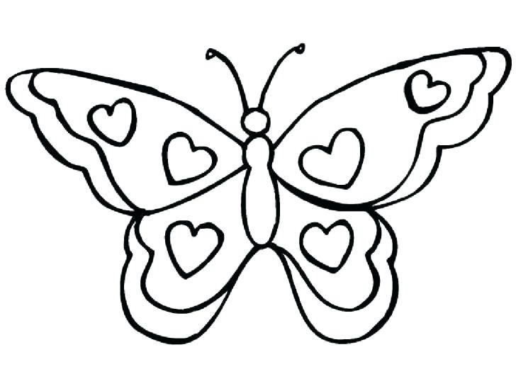 728x545 Butterfly Pictures To Print Out Butterfly Coloring Pages Print
