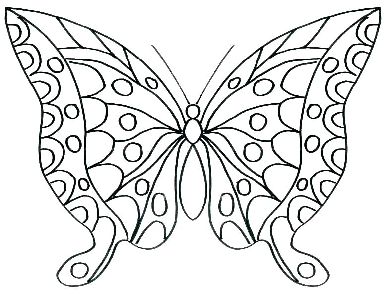 774x595 Butterfly Coloring Pages To Print Yongtjun