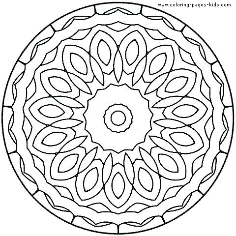 480x480 Color Pages For Kids Kids Mandala Coloring Pages Mandala Coloring