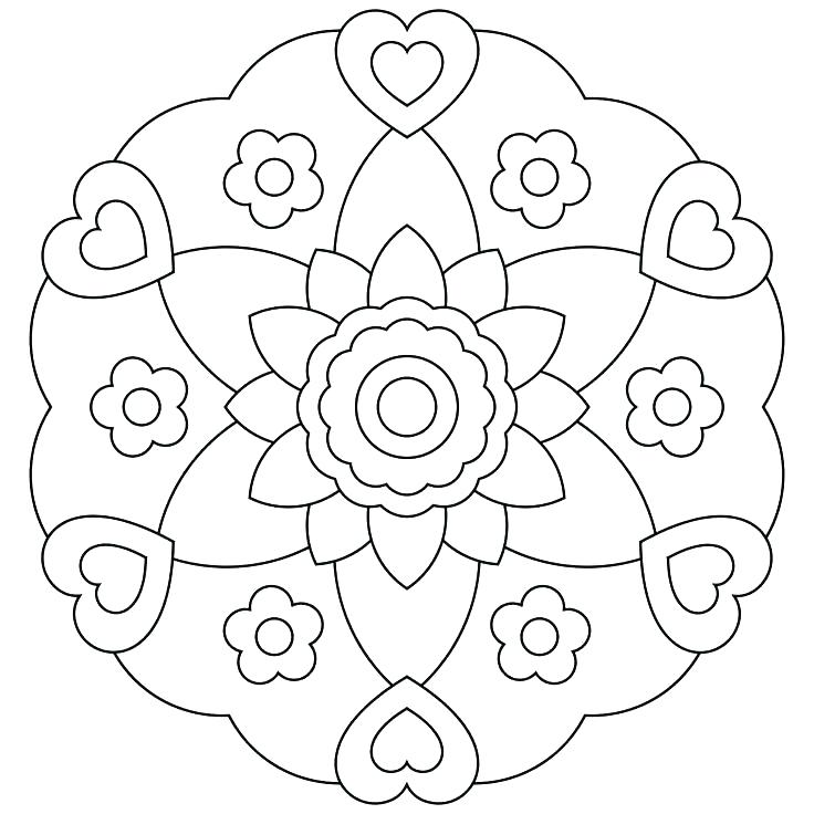 736x736 Printable Mandalas Coloring Pages Printable Mandalas Coloring