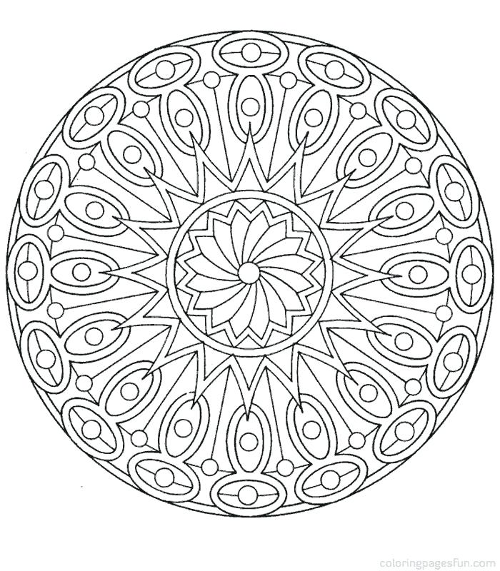 700x800 Free Mandala Coloring Pages To Print Beautiful Free Printable