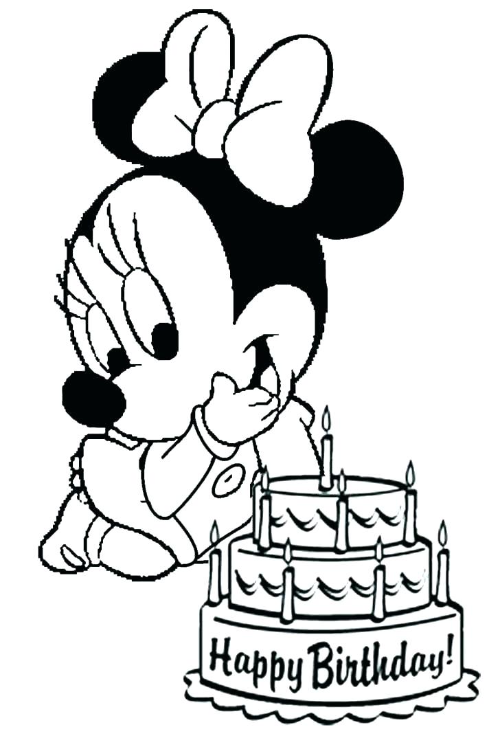 Mickey Mouse Coloring Page Birthday Mickey Mouse Coloring Pages 728x1074 Mickey Mouse Coloring Page Birthday Mickey Mouse Coloring Pages