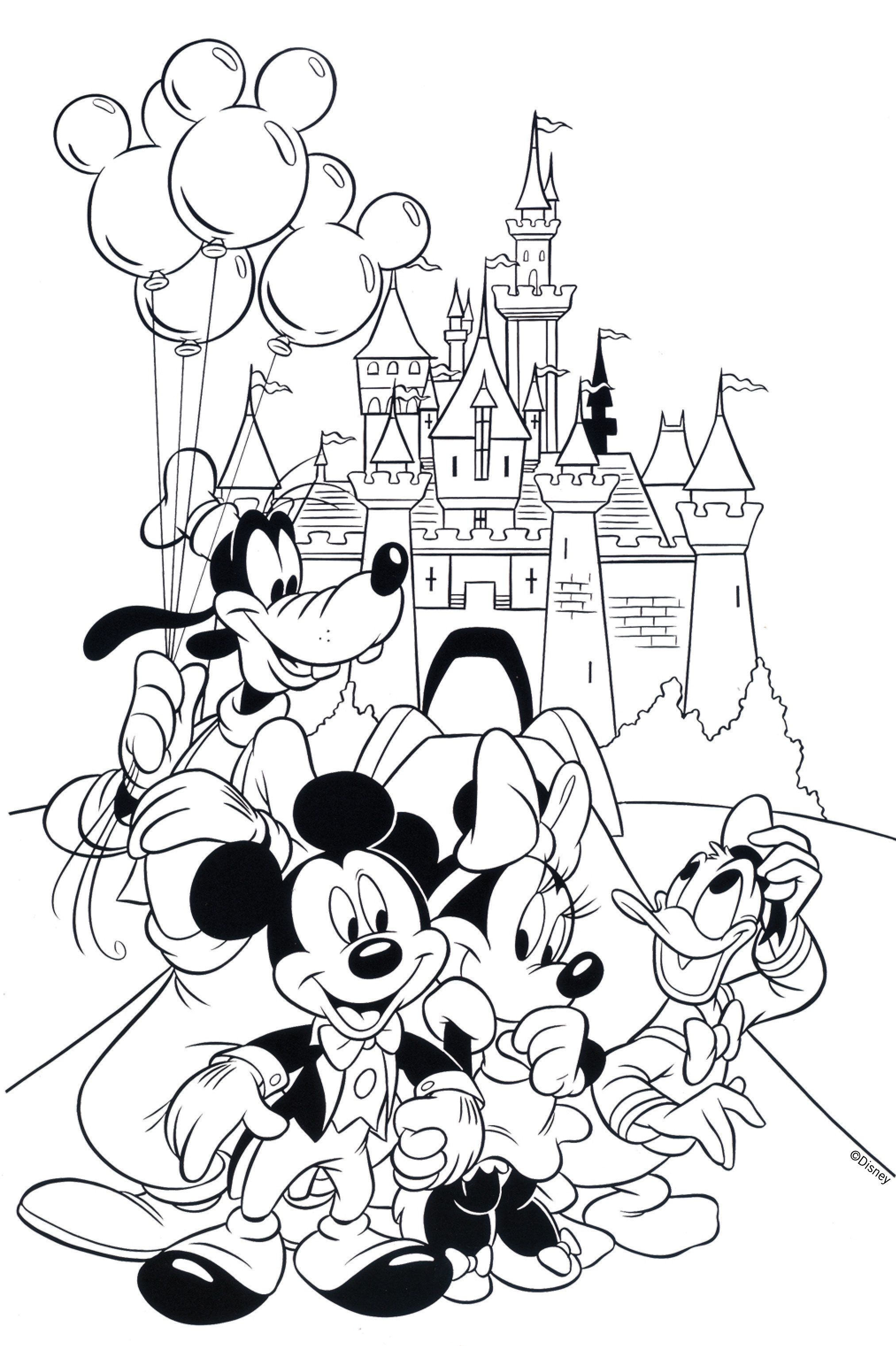 2025x3042 Free Disney Coloring Pages Free, Coloring Books And Adult Coloring