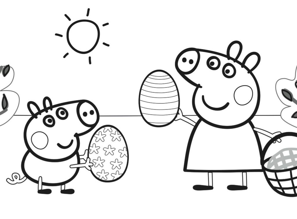 Print Peppa Pig Coloring Pages at GetColorings.com | Free printable ...