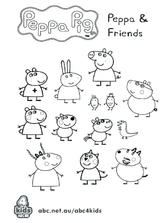 Peppa Pig Coloring Page Pig Coloring Pages Printable Coloring Page 547x730 Peppa Pig Coloring Page Pig Coloring Pages Printable Coloring Page