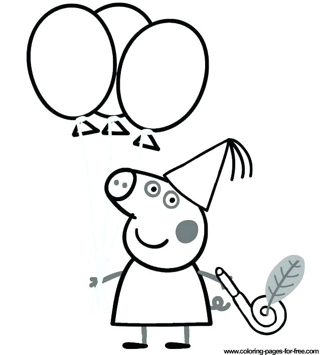 Peppa Pig Coloring Pages 638x706 Peppa Pig Coloring Pages
