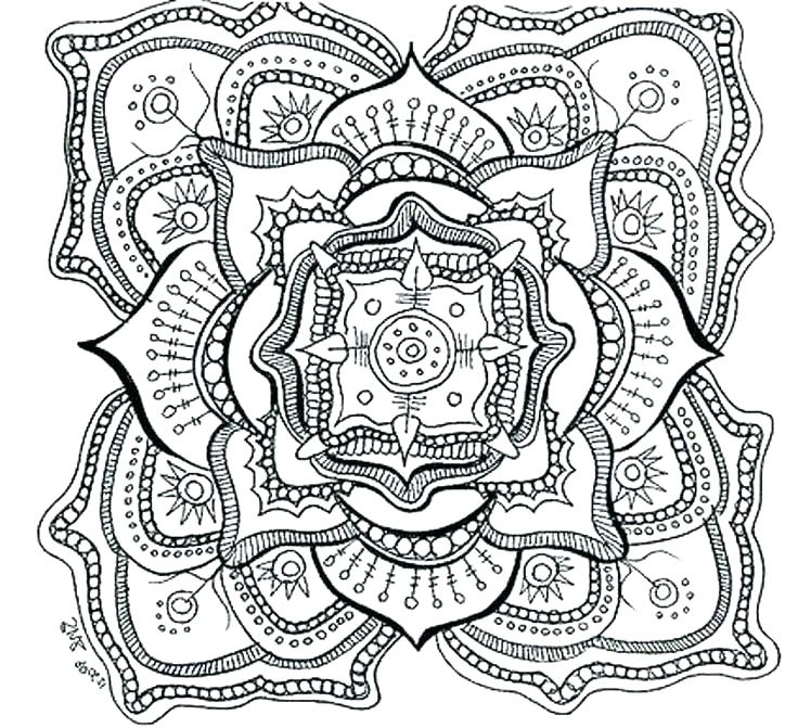 736x671 Free Printable Abstract Christmas Coloring Pages Printable