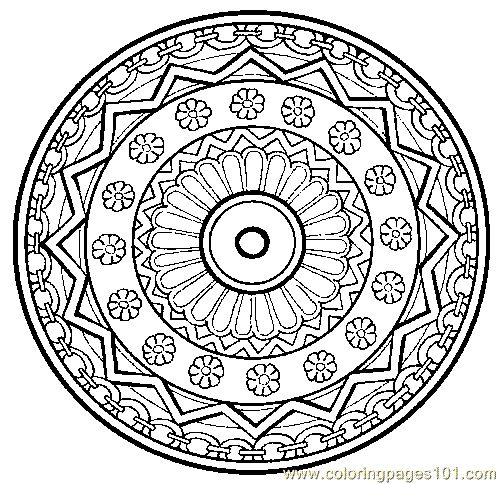 500x484 Printable Abstract Coloring Pages 27259