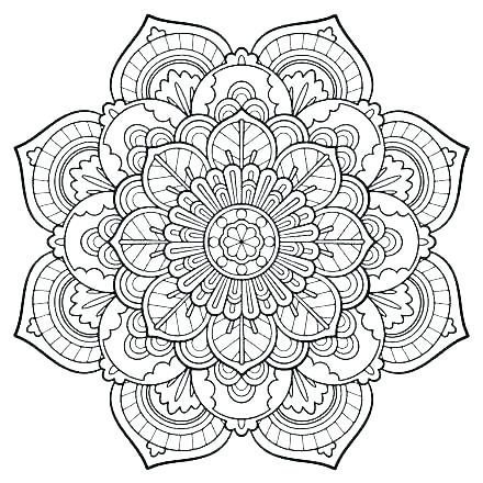 440x440 Printable Abstract Coloring Pages Yongtjun