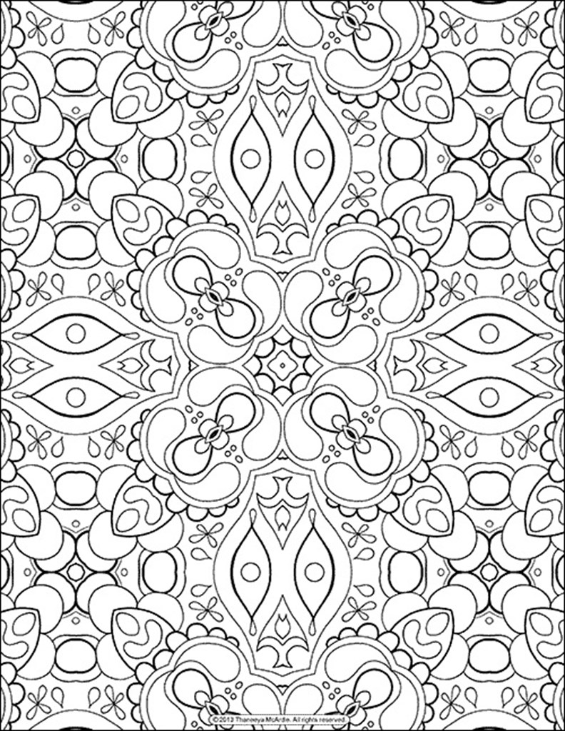 Adult Coloring Page 792x1024 Adult Coloring Page