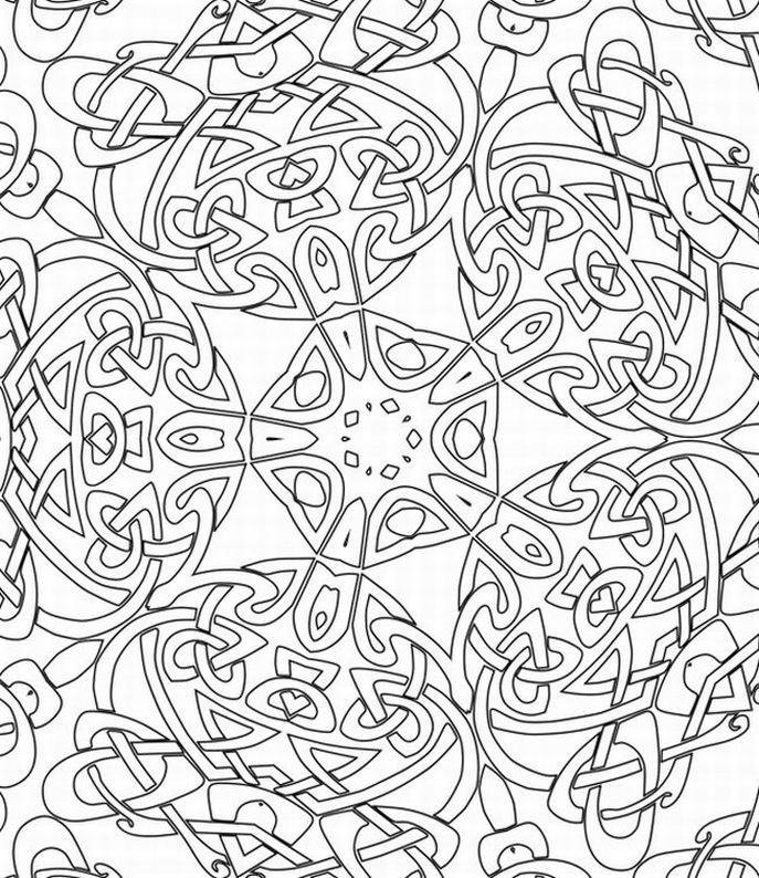 Free Printable Abstract Coloring Pages For Adults Cool Ideas 687x794 Free Printable Abstract Coloring Pages For Adults Cool Ideas