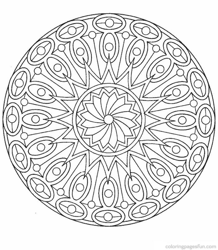 Printable Mandala Coloring Book All About Coloring Pages 700x800 Printable Mandala Coloring Book All About Coloring Pages