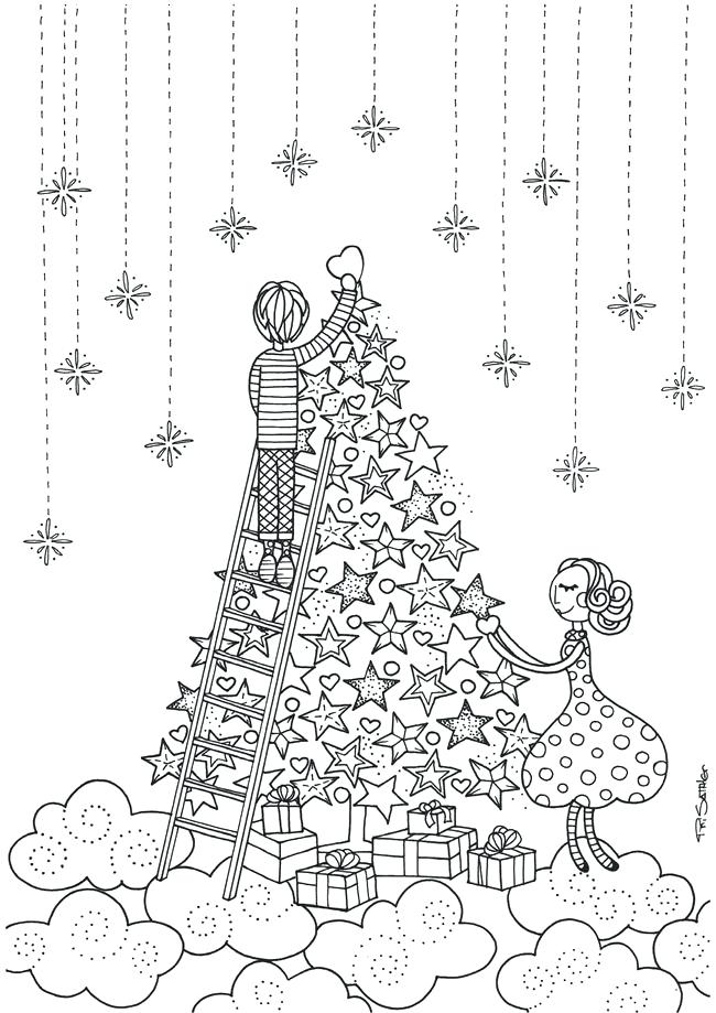 Adult Christmas Coloring Pages Free Printable Adult Coloring Pages 650x919 Adult Christmas Coloring Pages Free Printable Adult Coloring Pages