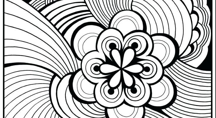 Adult Coloring Pages Abstract 735x400 Adult Coloring Pages Abstract