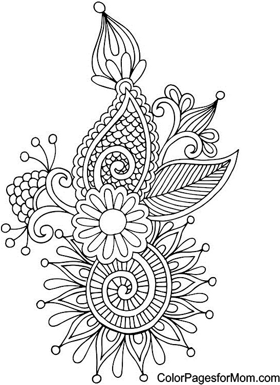 Abstract Doodle Zentangle Coloring Pages Colouring Adult Detailed 547x753 Abstract Doodle Zentangle Coloring Pages Colouring Adult Detailed