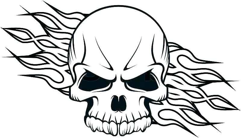 800x458 Coloring Pages Skulls Flames Printable Adult Coloring Pages Sugar