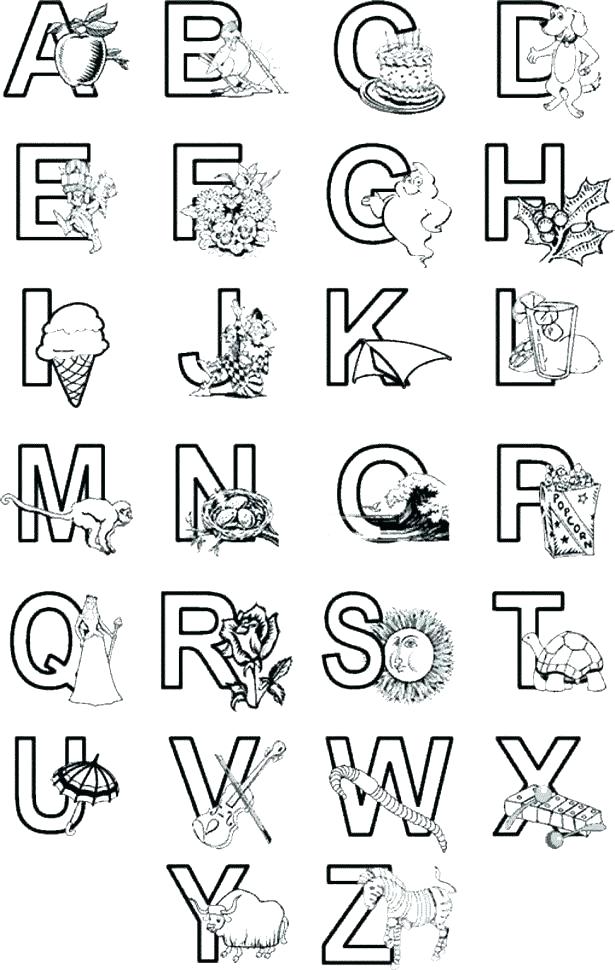 Coloring Pages Of Letters Free Printable Alphabet Coloring Pages 615x970 Coloring Pages Of Letters Free Printable Alphabet Coloring Pages