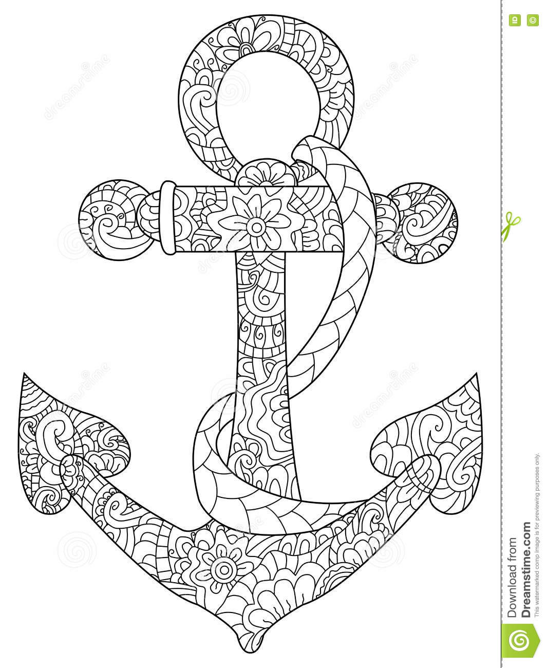 1065x1300 Reduced Coloring Pages Of Anchors Anchor