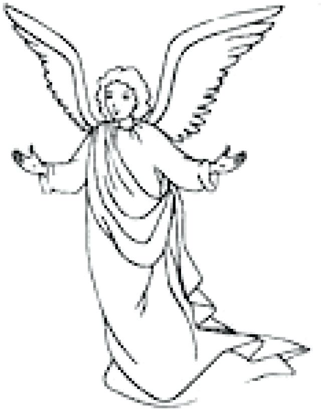 640x820 Printable Angel Coloring Pages School Coloring Pages Family Crafts