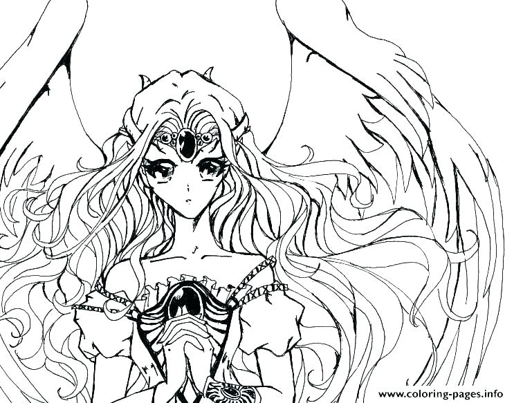743x583 Angel Coloring Pages Printable Angel Coloring Pages Printable